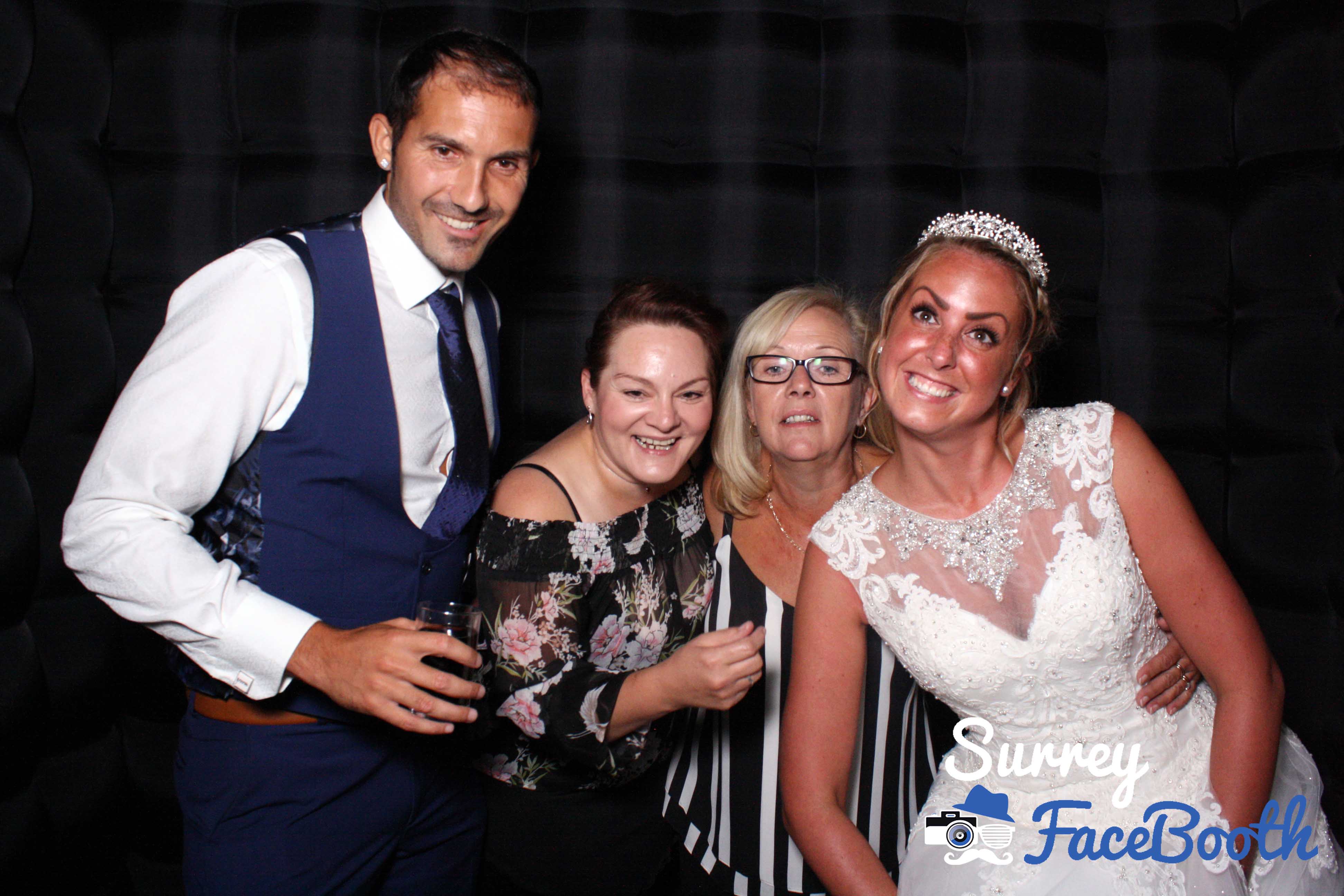 Richard & Simones Wedding | View more photos from the event at galleries.surreyfacebooth.co.uk/u/Surrey-FaceBooth/Richard-Simones-Wedding